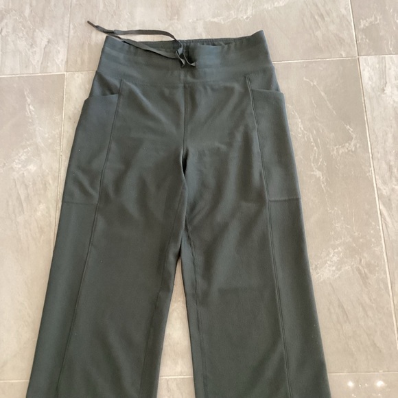 BE COOL Dark Green Flare Pants - Picture 9 of 10